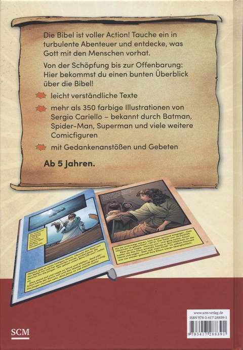 Die Action-Comic-Kinderbibel