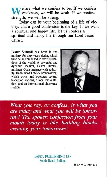 Lester Sumrall: I Will Confess