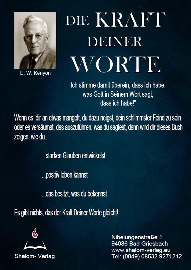 E.W. Kenyon: Die Kraft deiner Worte (MP3-2 CD)